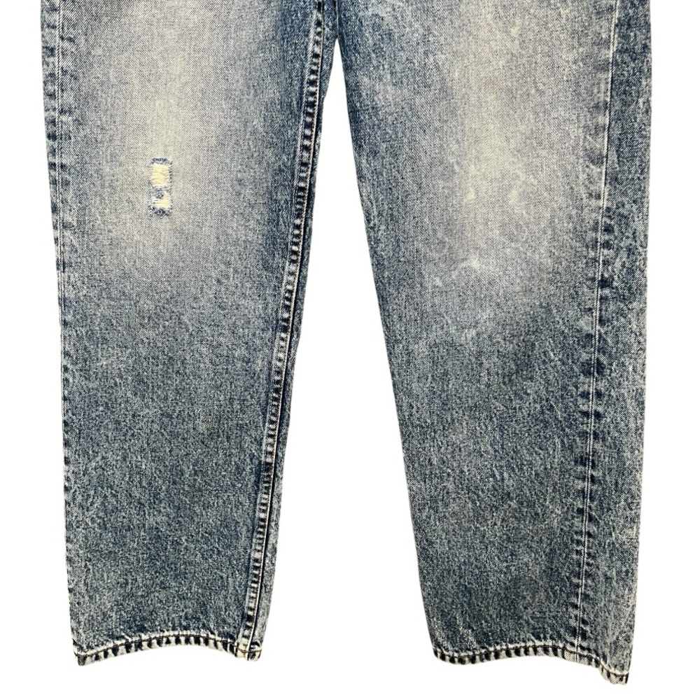 Boyish Ziggy High Rise Distressed Straight Leg Jeans His Girl Friday Women’s 26 - Picture 4 of 13
